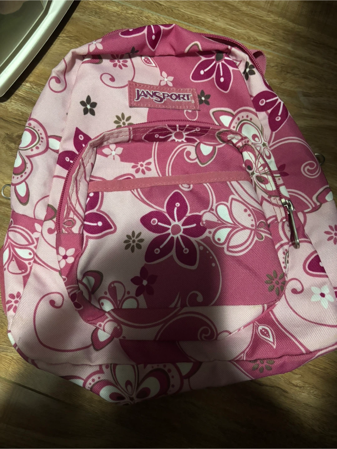 Jansport Pink Floral Backpack