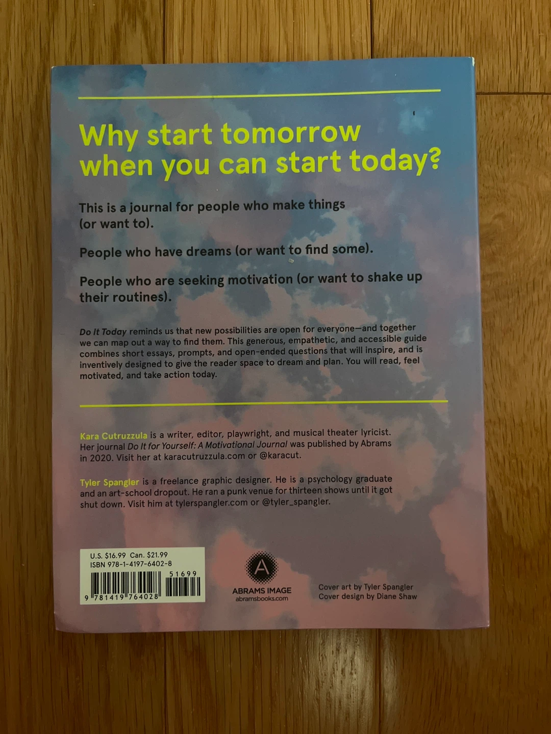 Do It Today: An Encouragement Journal - photo 2