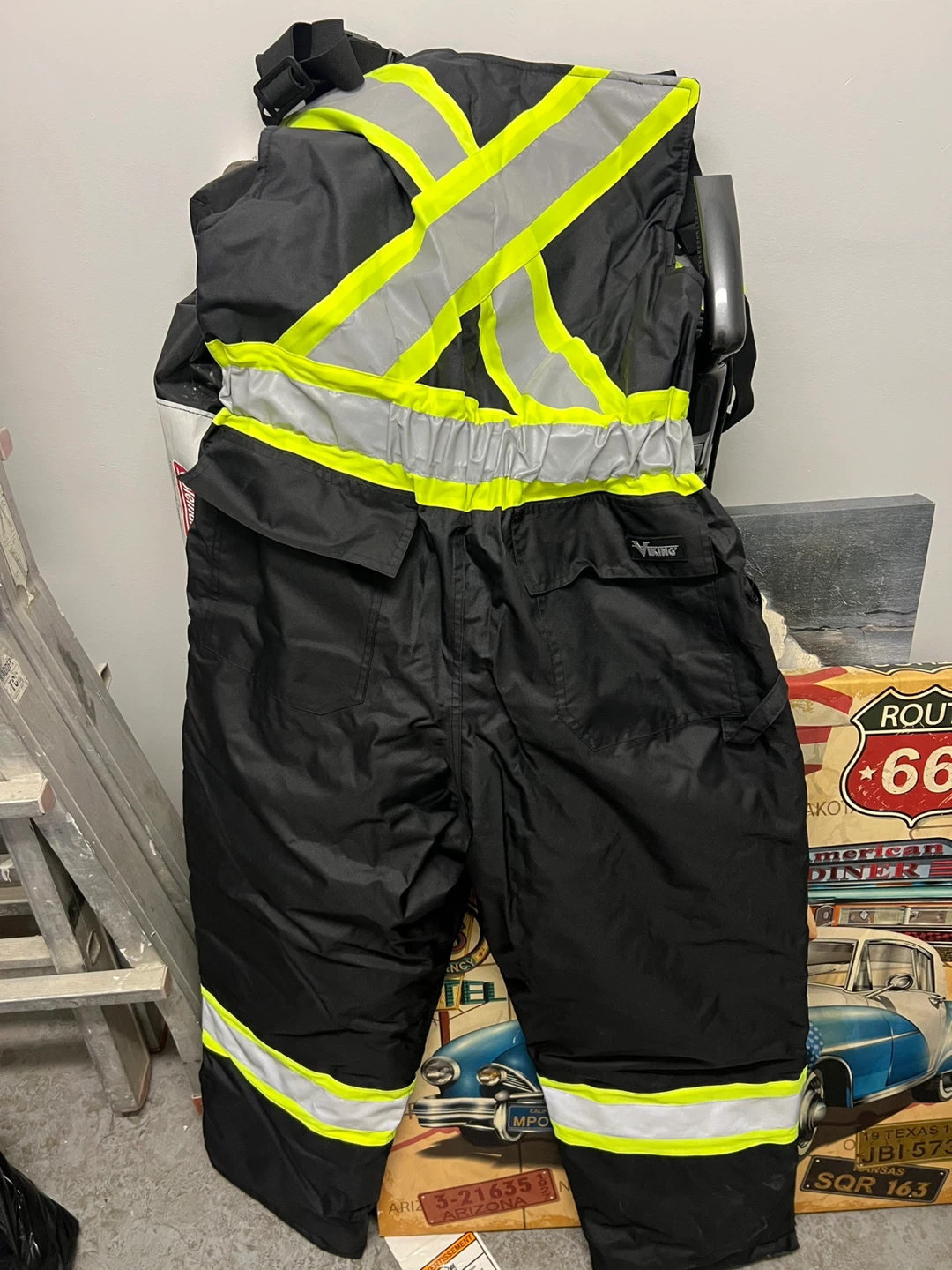 Viking Handyman Insulated 300D Bib Pants Black Size L - photo 2