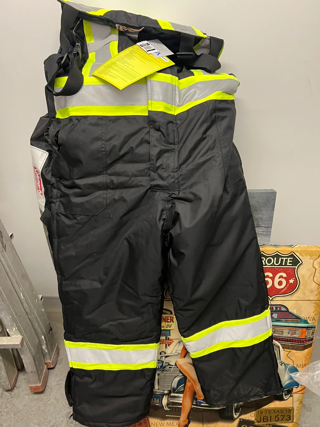 Viking Handyman Insulated 300D Bib Pants Black Size L - photo 5