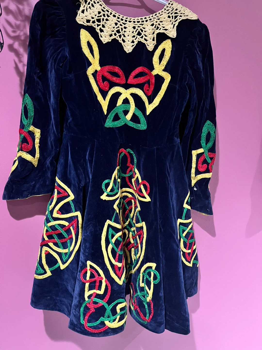 Blue Velvet Vintage dress