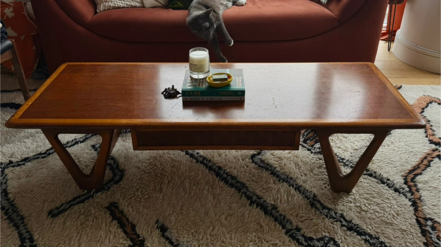 Lane Coffee Table with Drawer - photo 2