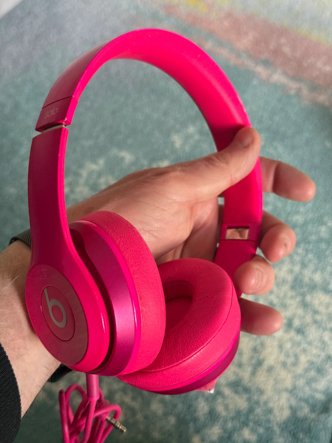 Beats Solo Pink Headphones - photo 5
