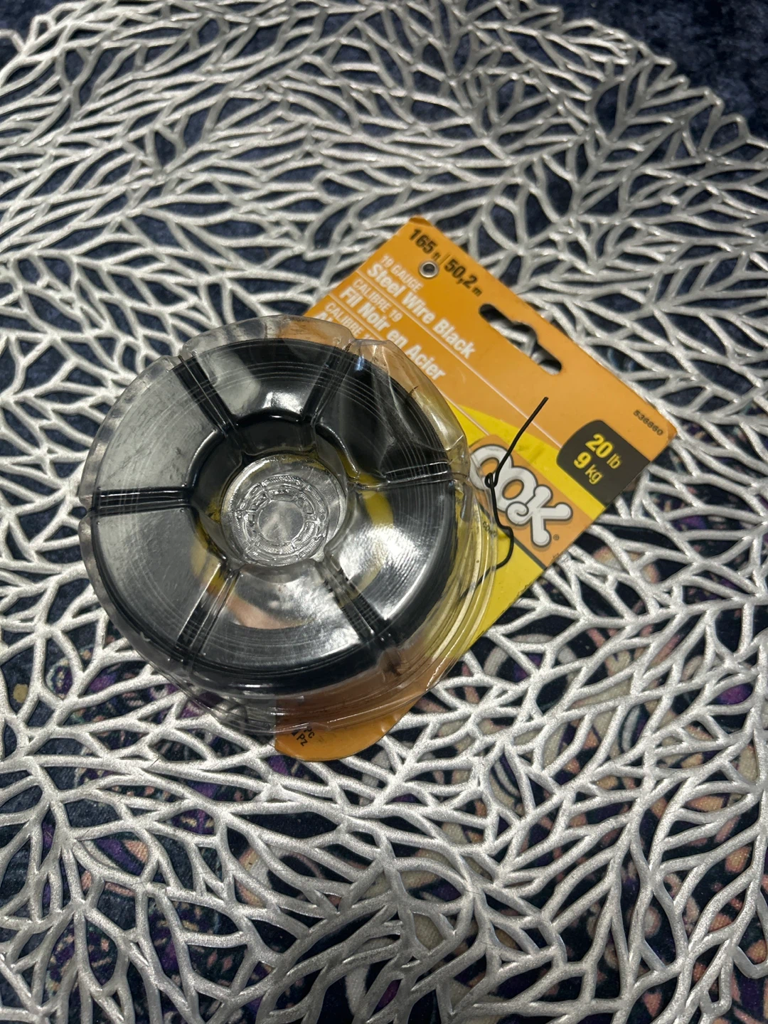 Cok Steel Wire Black 19 Gauge