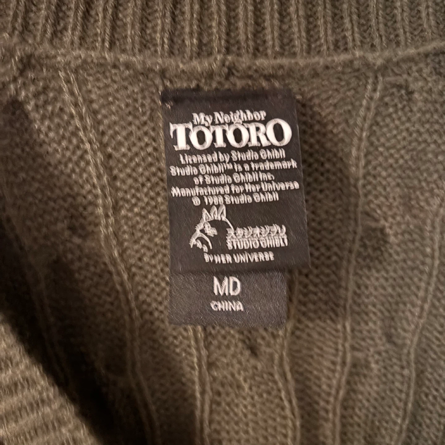 My Neighbor Totoro Cardigan Medium - photo 2