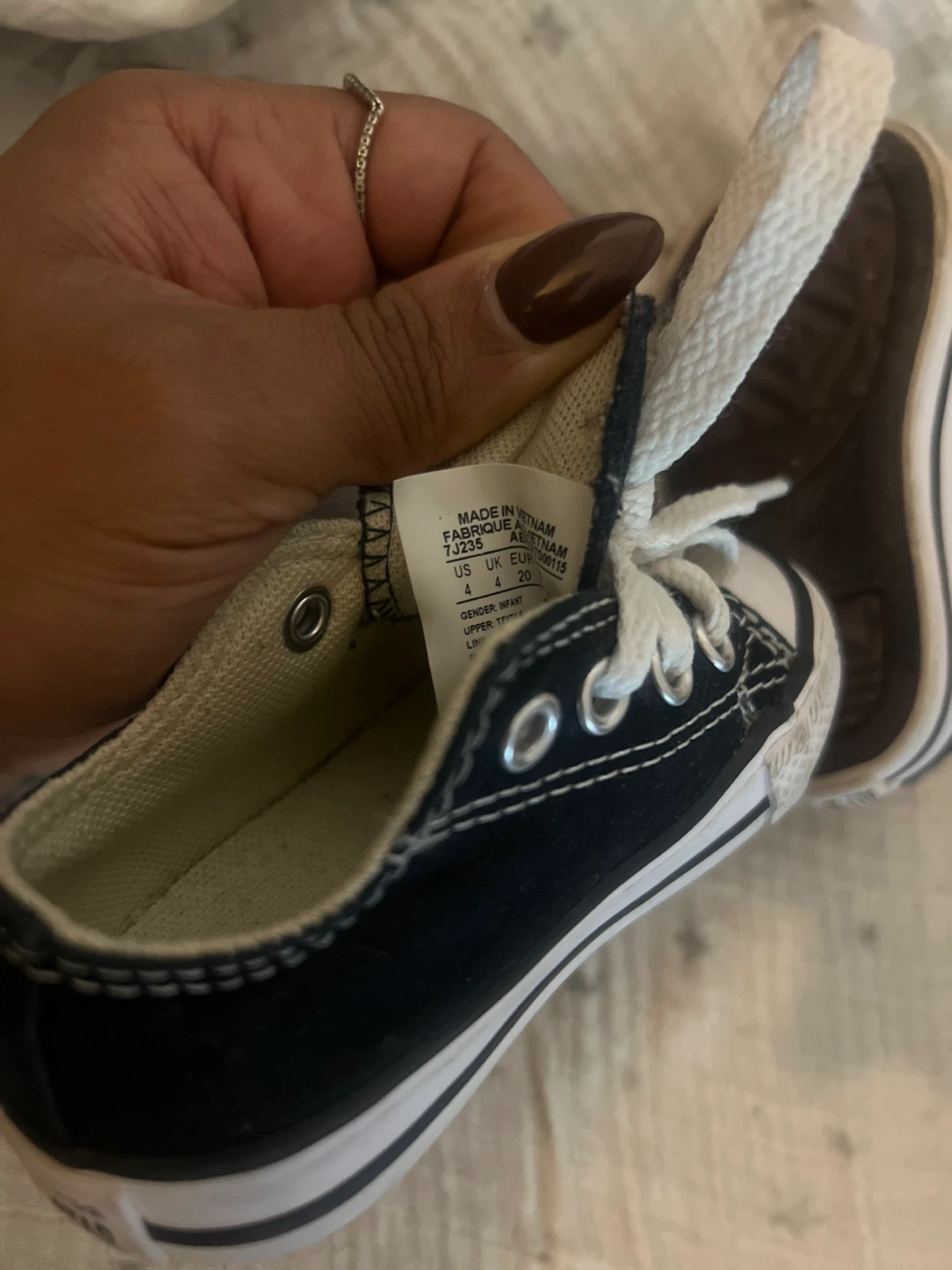 Converse All Star Toddler Shoes Size 4 - photo 4