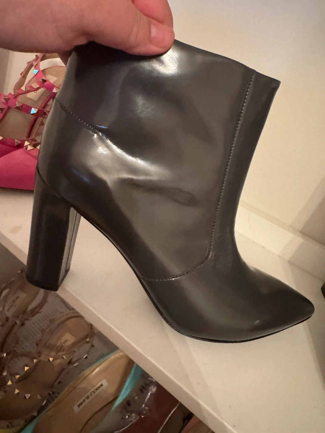BN Jil Sander Navy Women's Boots Sz 38  RT $1200 - photo 2