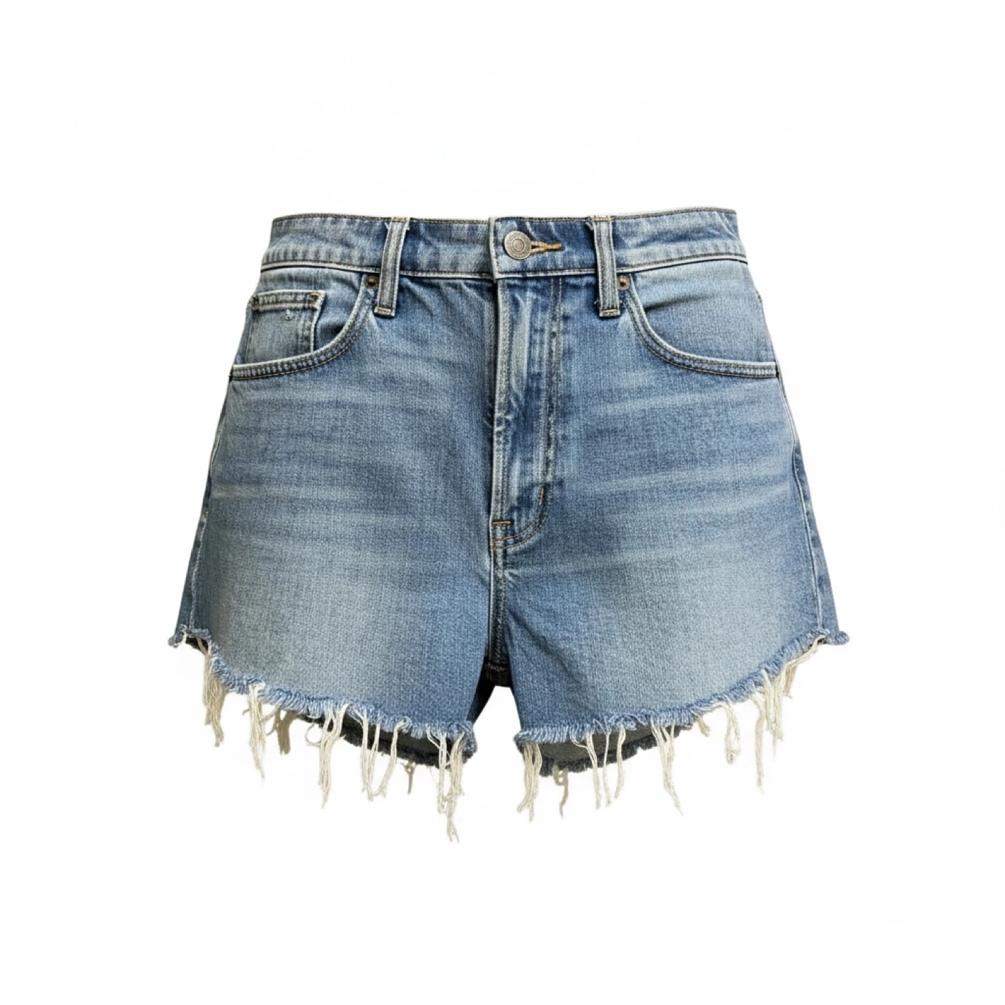 Lucky Brand Denim Jean Shorts Women's Size 26 Frayed Hem
