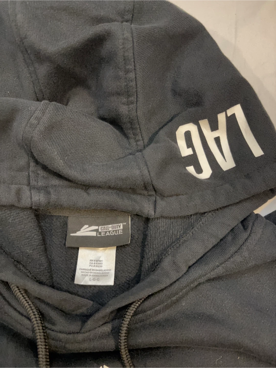 Call of Duty League Men's Los Angeles Guerrillas Hoodie - Size L - photo 5