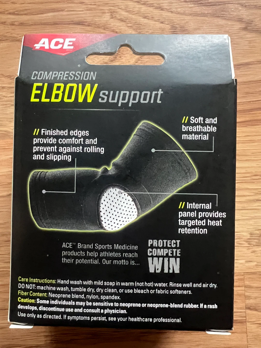 ACE Compression Elbow Support - Small/Medium - photo 4