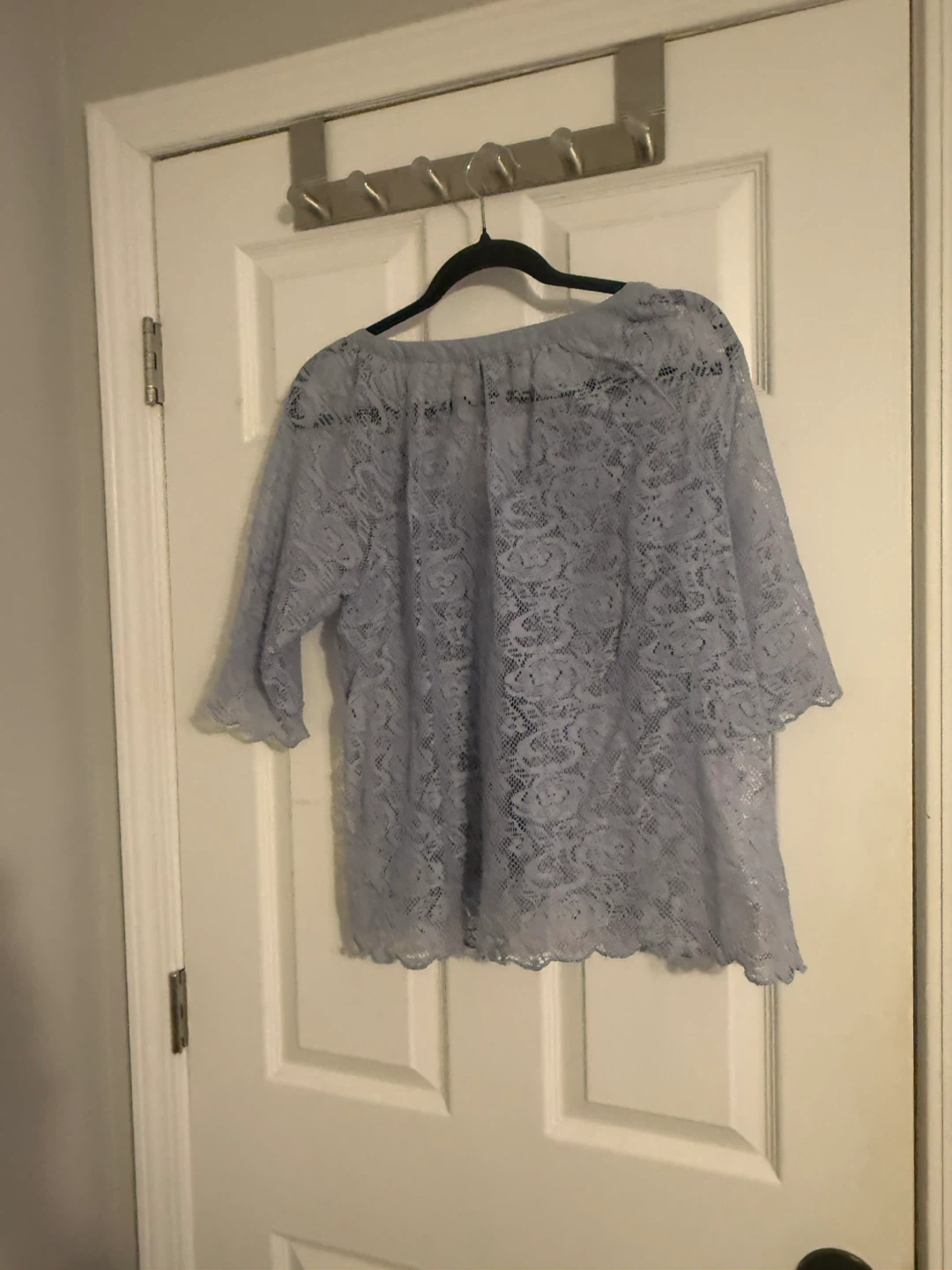 Vintage America Blues Lace Blouse - photo 3