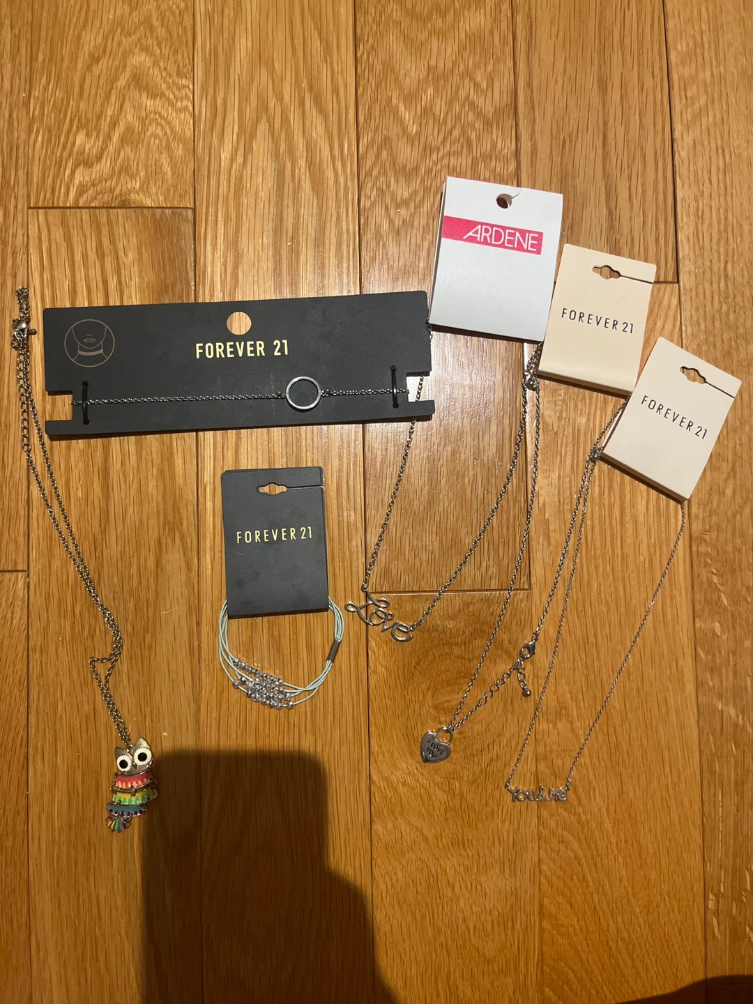 Forever 21 and Ardene Necklaces and Bracelet Set