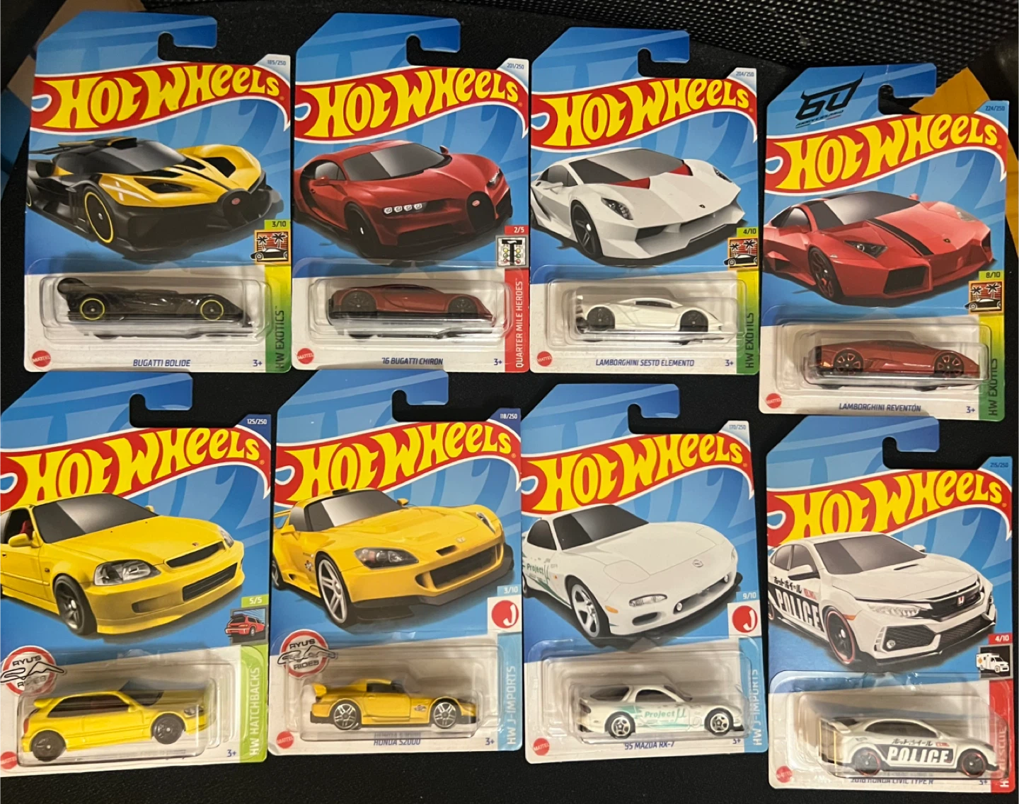 Hot Wheels - Skyline, Porsche, Honda, Mazda, Lamborghini - photo 2