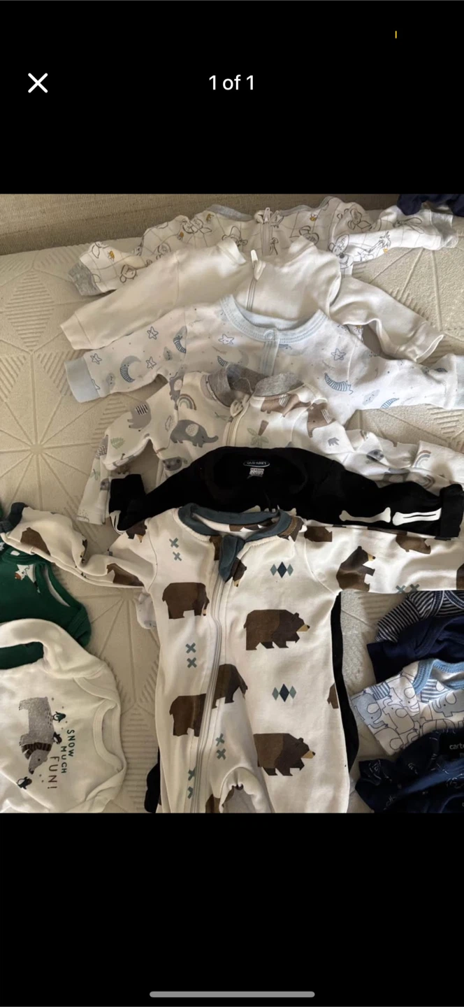 Huge lot of Newborn baby boy clothes - photo 3