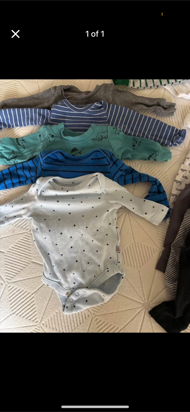 Huge lot of Newborn baby boy clothes - photo 4