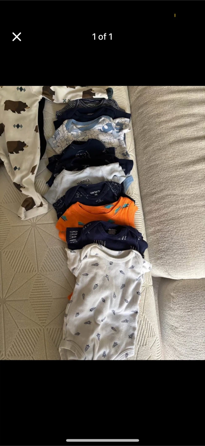 Huge lot of Newborn baby boy clothes - photo 2