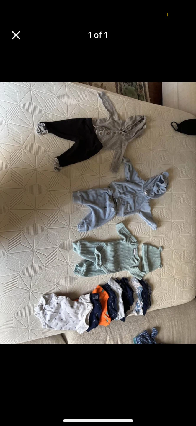 Huge lot of Newborn baby boy clothes - photo 5