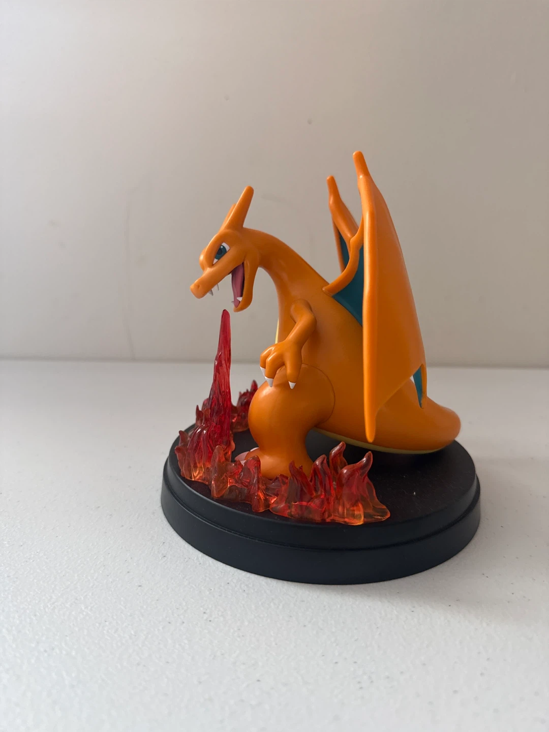 Charizard Pokemon Figure with Fire Base - photo 4