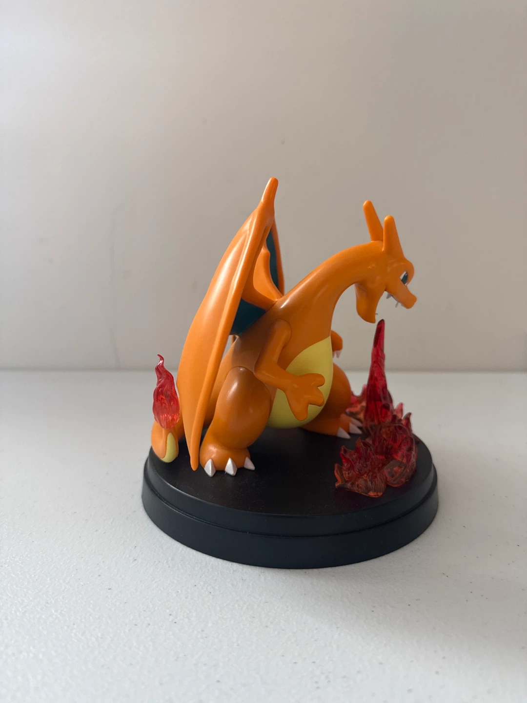 Charizard Pokemon Figure with Fire Base - photo 2