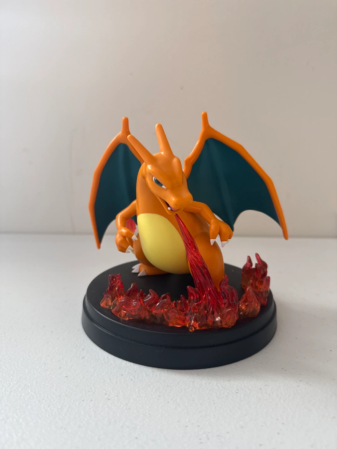 Charizard Pokemon Figure with Fire Base
