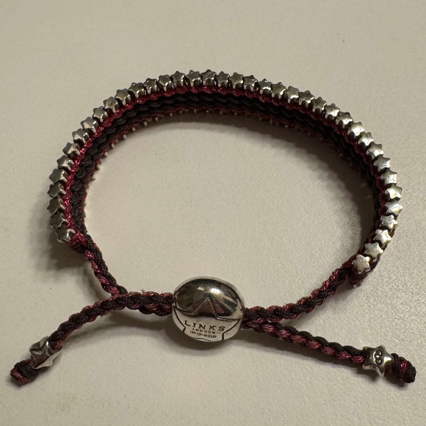 Rare Vintage Links of London Star Friendship Bracelet - photo 2