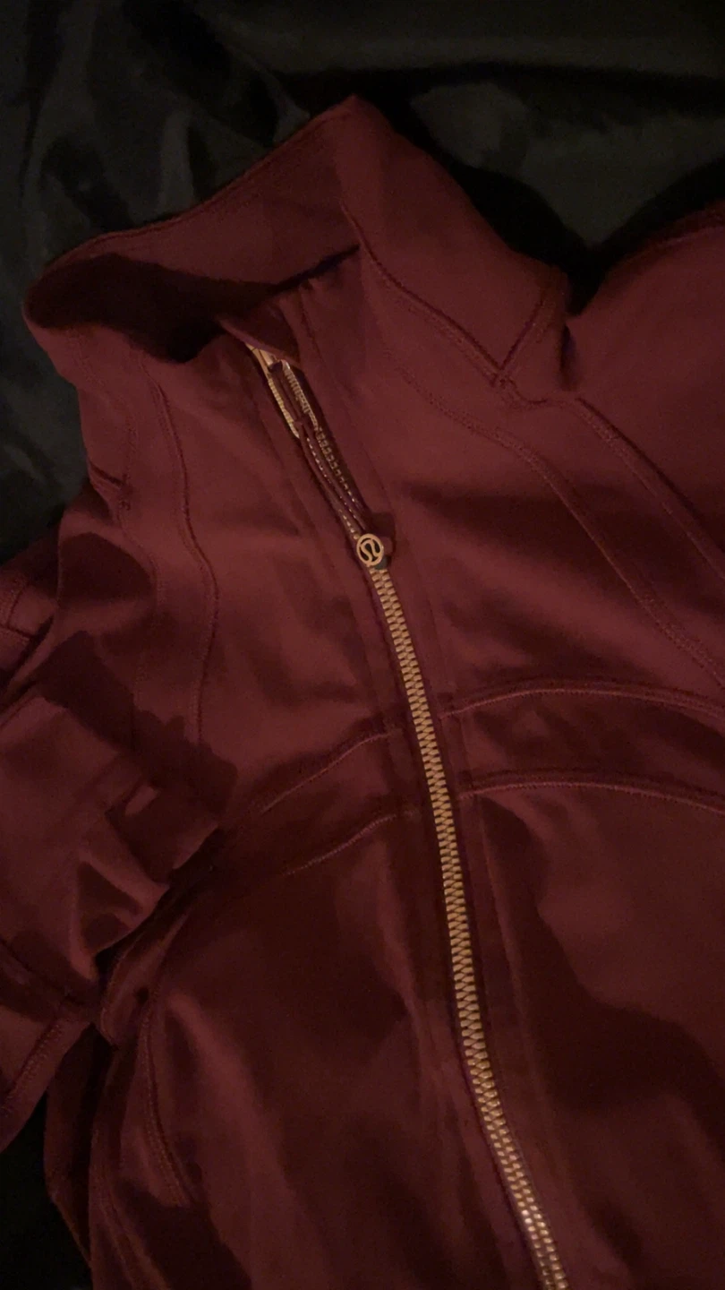 Lululemon Jacket Burgundy Size 2