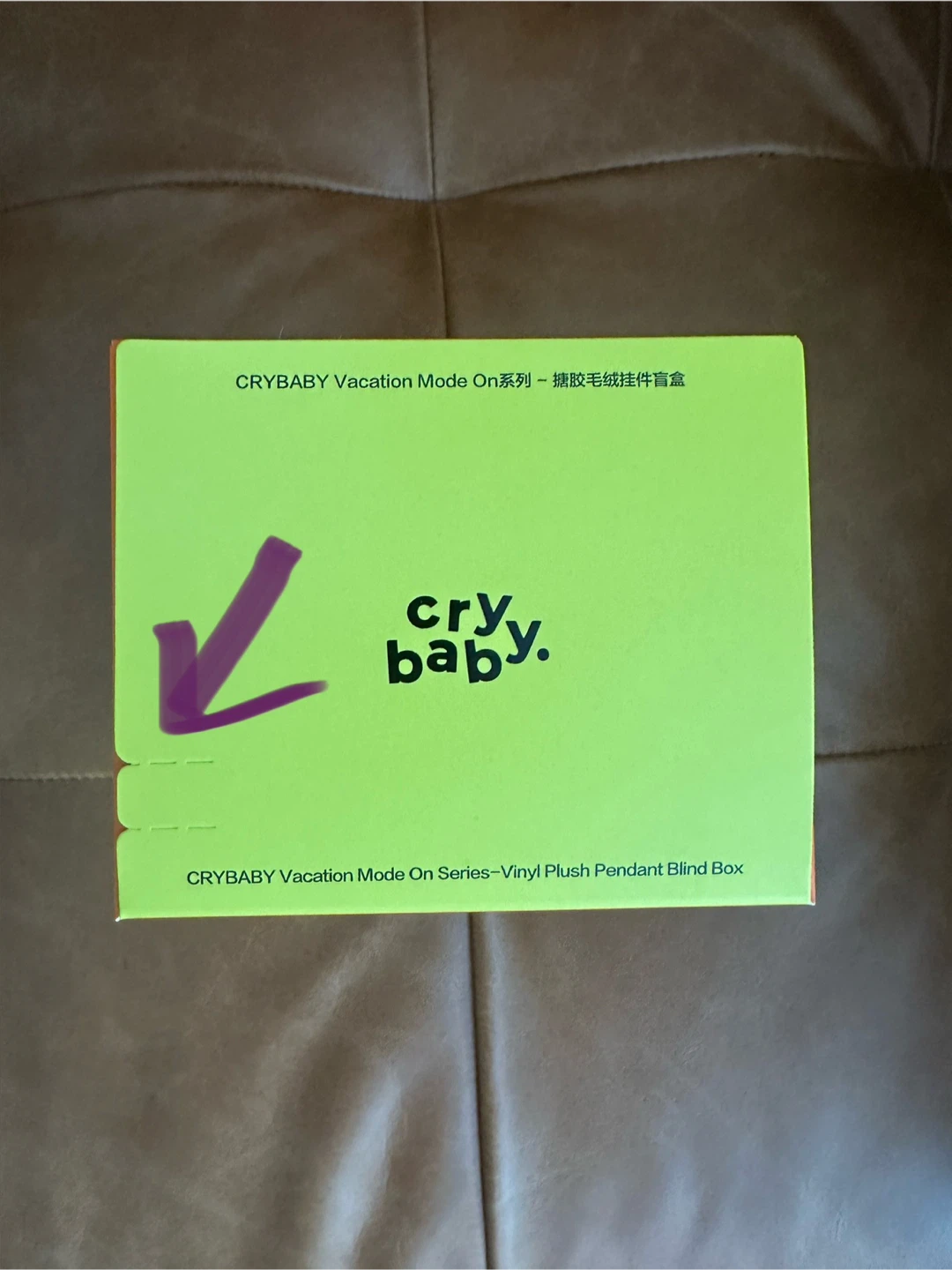 Unopened POP MART Crybaby Vacation Mode On Blind Box - photo 5