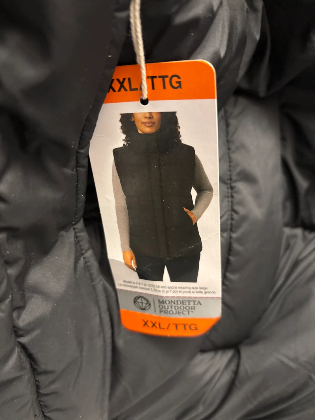 Ladies Mondetta Outdoor Project Puffer Vest XXL Black - photo 2