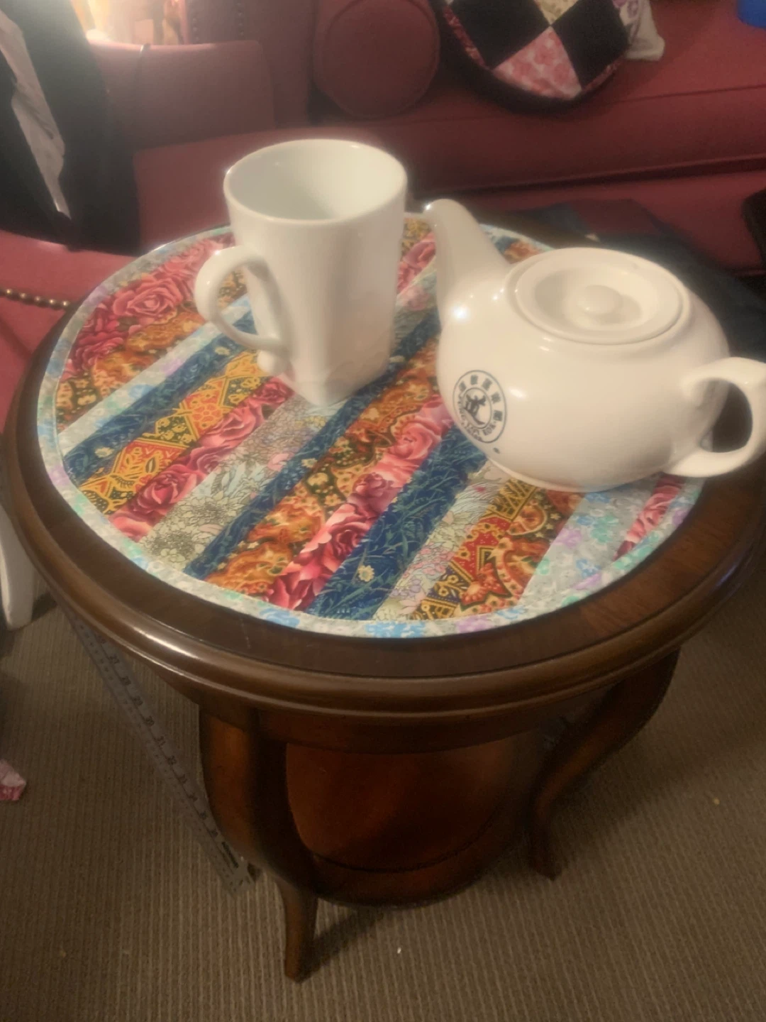 Handmade Fabric Coaster/“Mug Rug” - photo 5