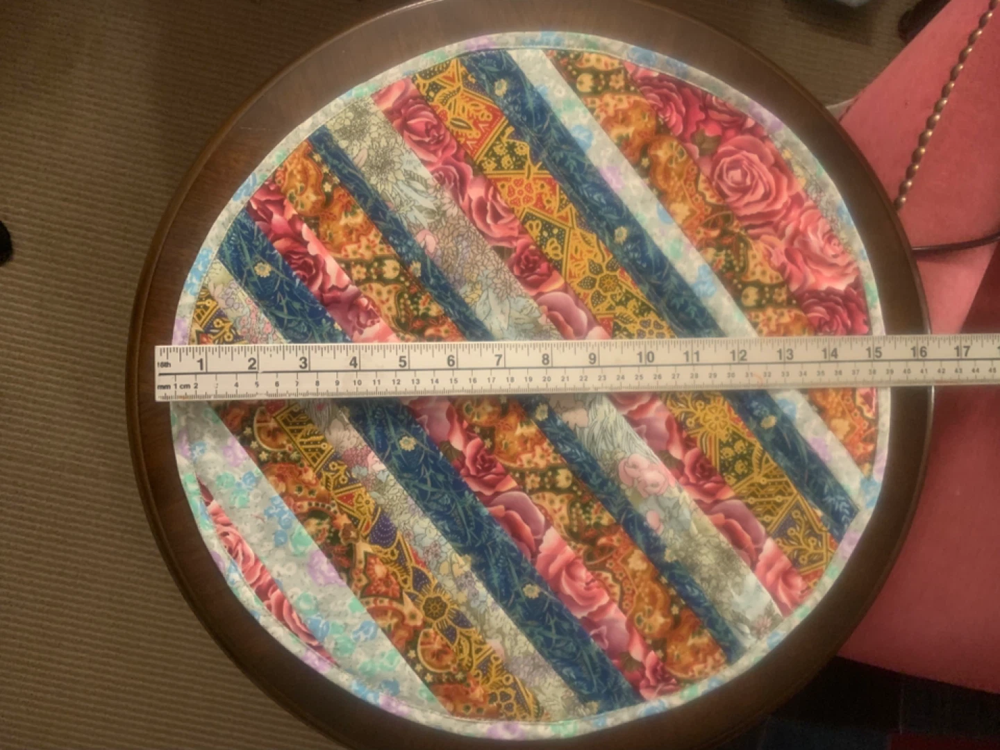 Handmade Fabric Coaster/“Mug Rug” - photo 3