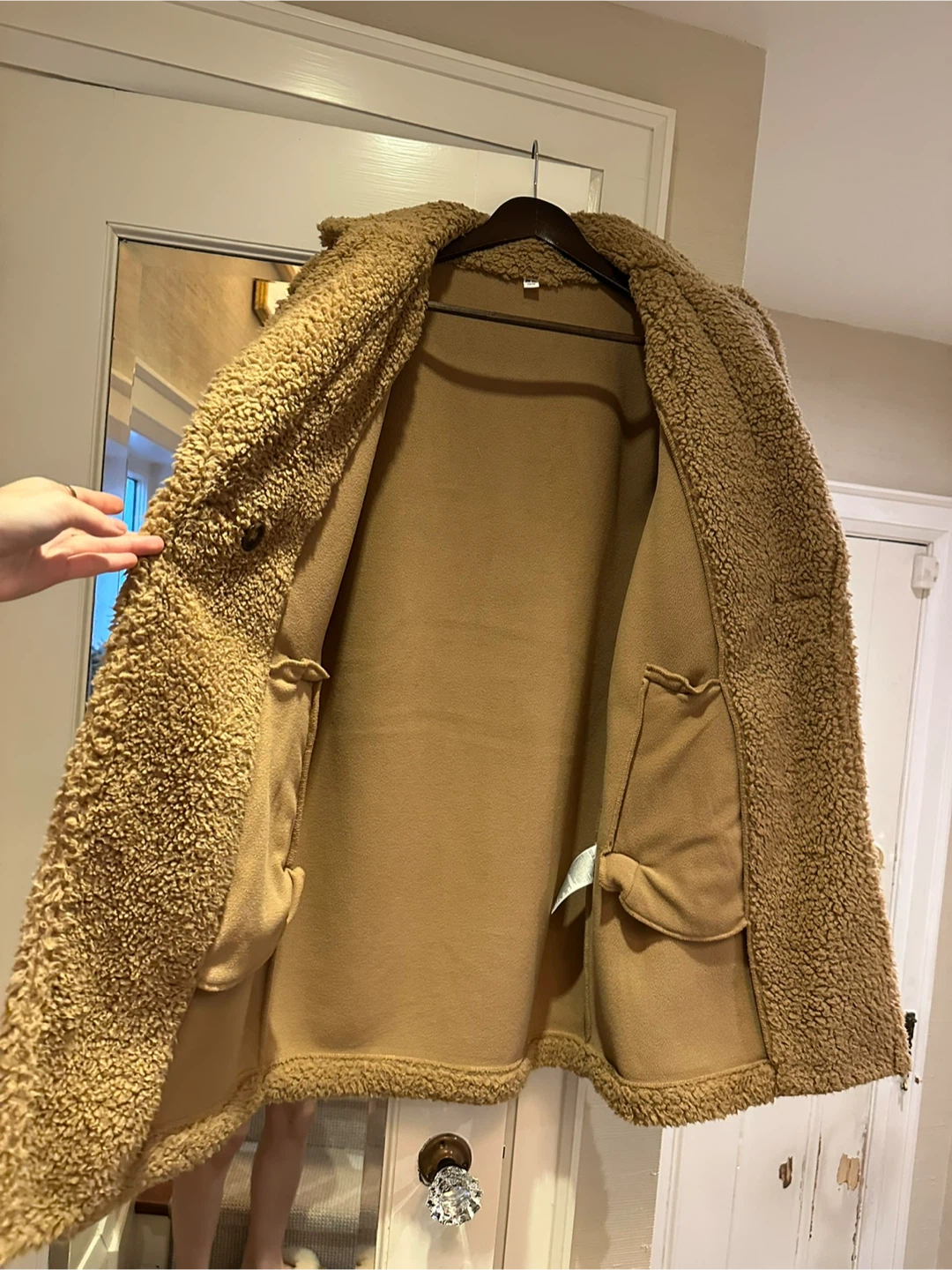 XS Uniqlo Fleece Teddy Coat - photo 5