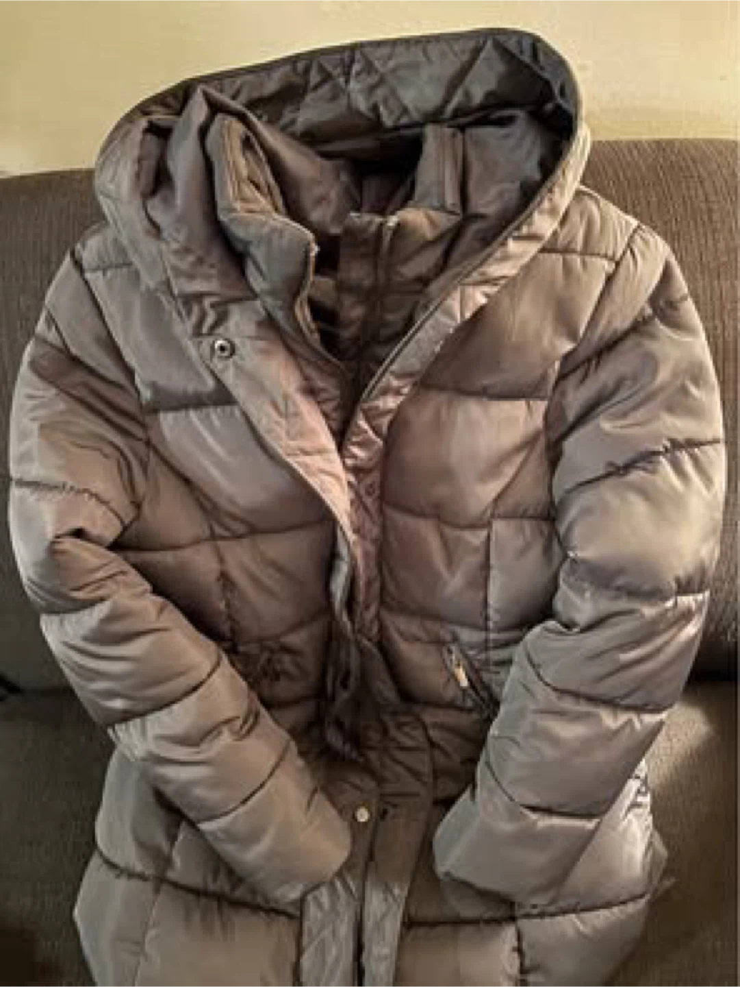 Puffer Coat with Hood