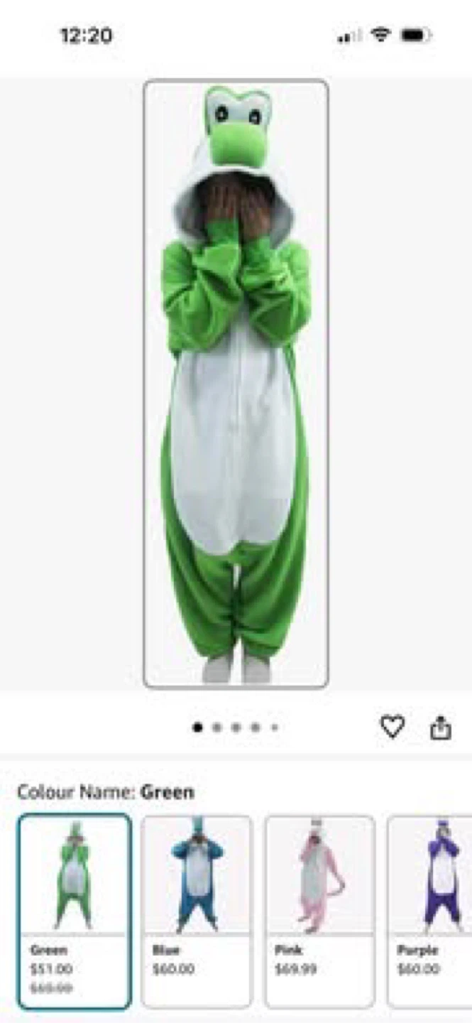 Yoshi costume