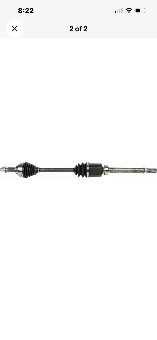 GSP NCV53919 CV Axle Shaft Assembly - Right Front