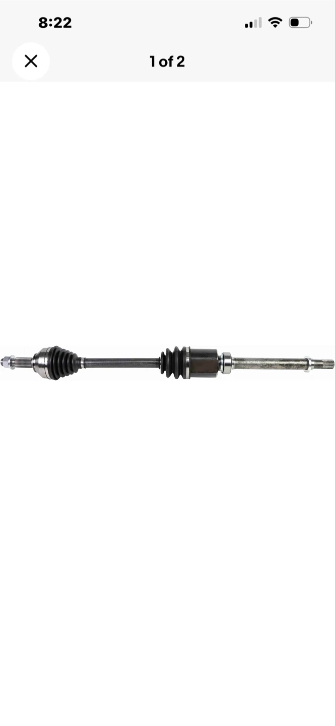 GSP NCV53919 CV Axle Shaft Assembly - Right Front - photo 2