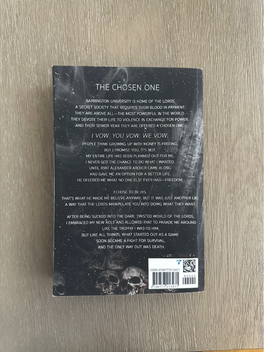 The Ritual A Dark College Romance Novel - photo 2