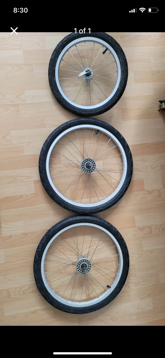 Set of 3 Bicycle Wheels 16*1.75 and 20*1.75