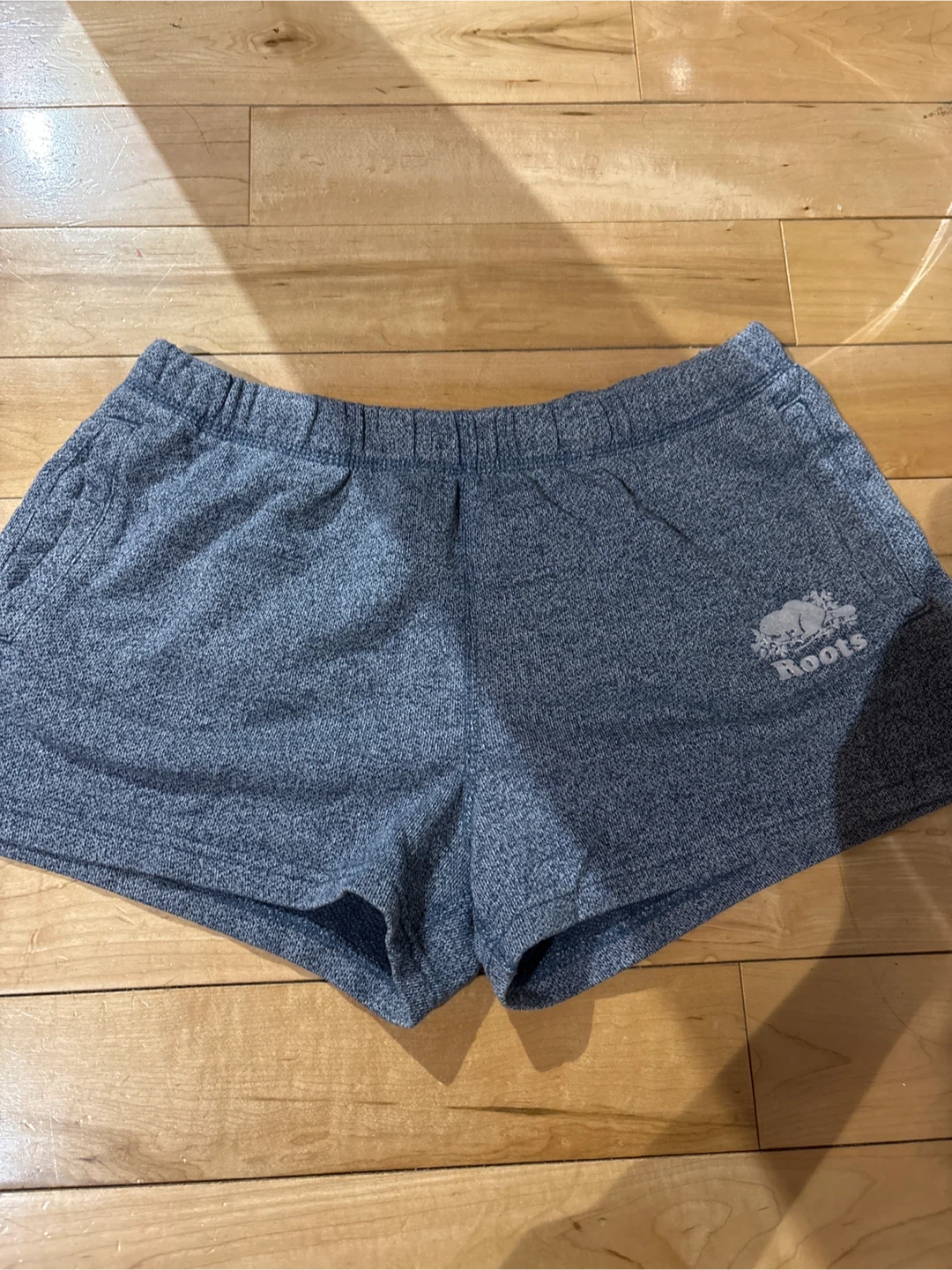 Roots Grey Sweat Shorts Size S/P