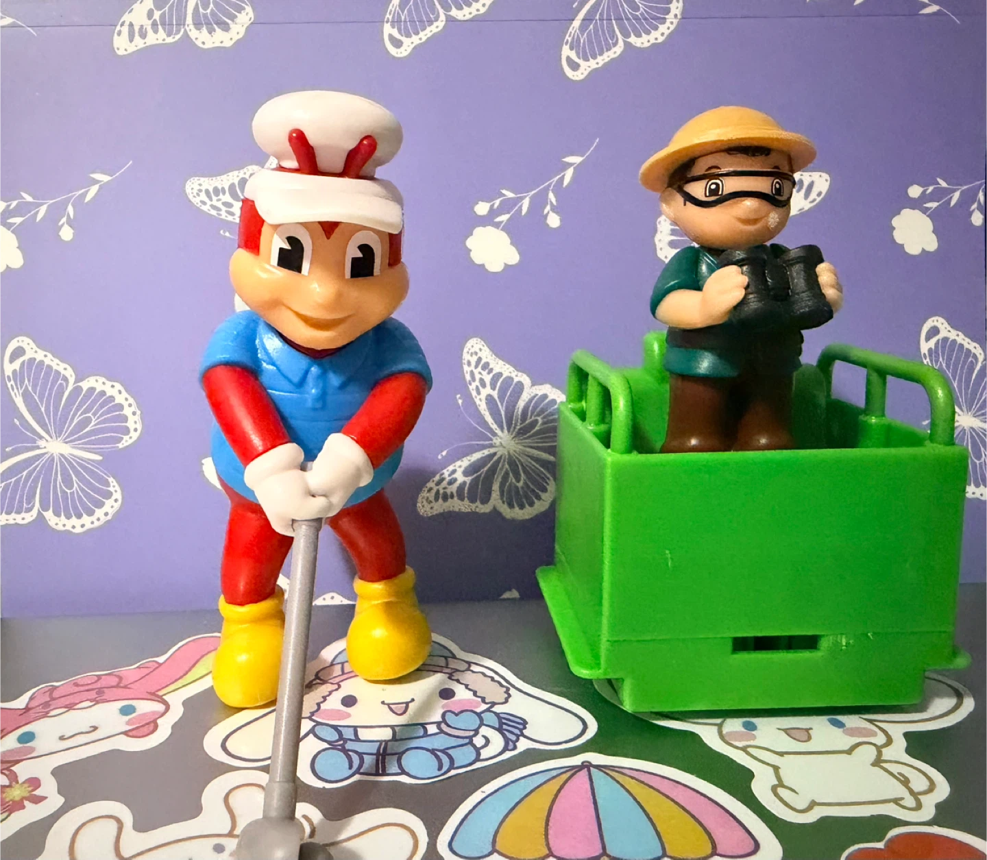 Jollibee Toys - Golfer & Safari Adventurer