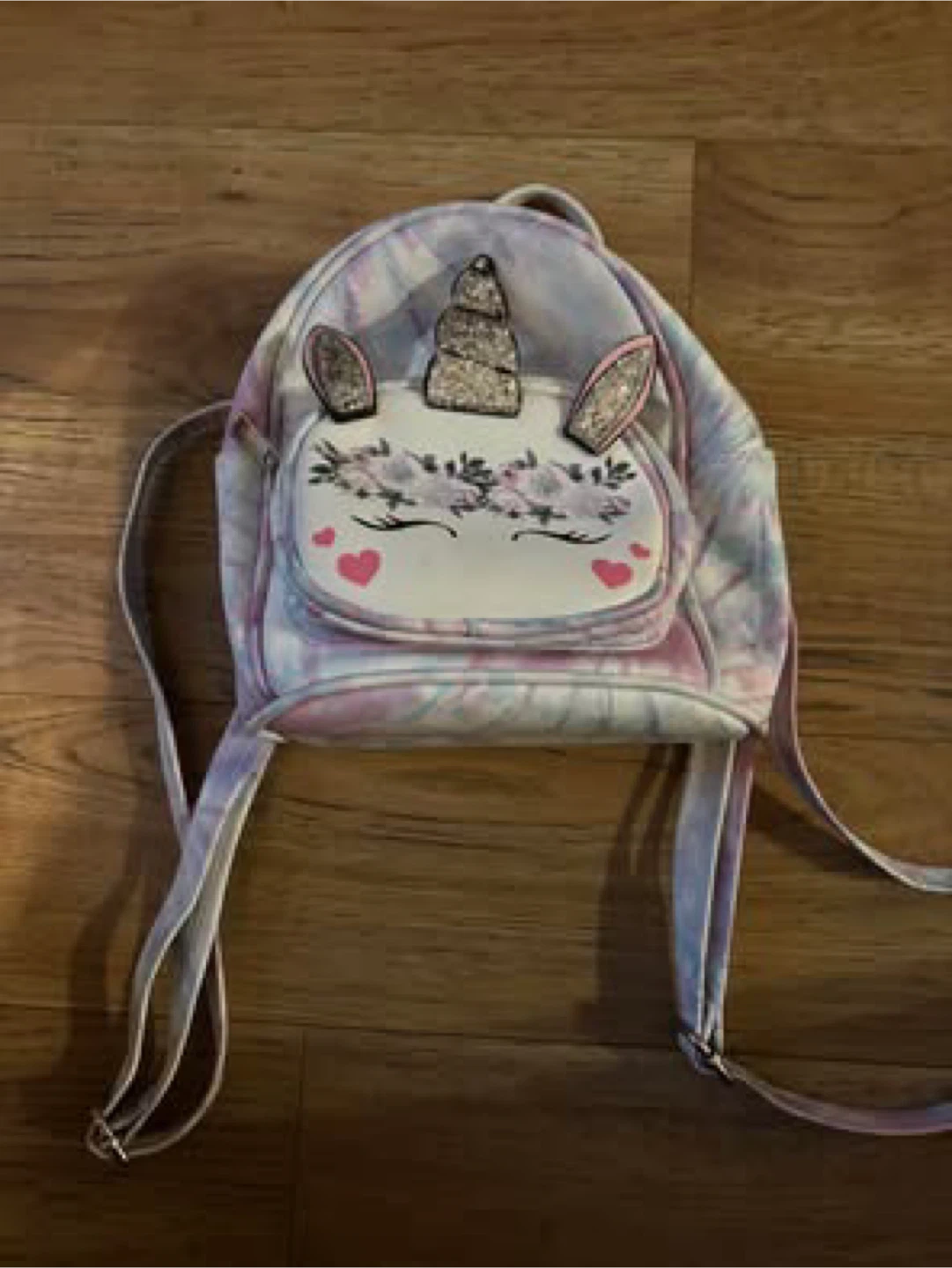 Kids Sparkly Rainbow Heart Backpack - photo 2