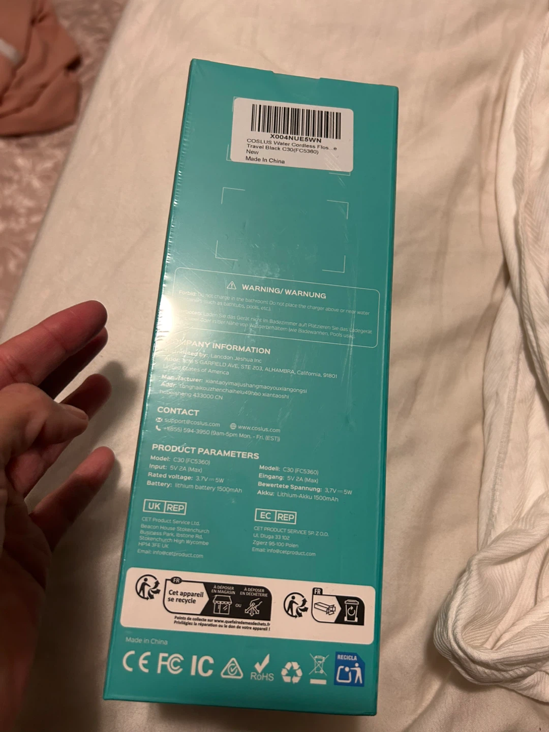 COSULUS C30 Oral Irrigator - photo 4