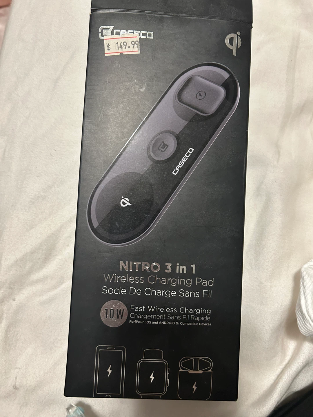 CASECO NITRO 3-in-1 Wireless Charging Pad - photo 3