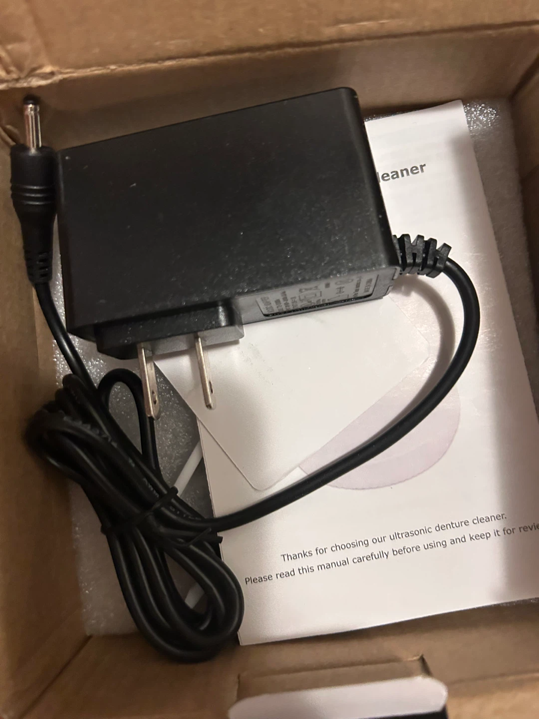 Ultrasonic Cleaner - Black