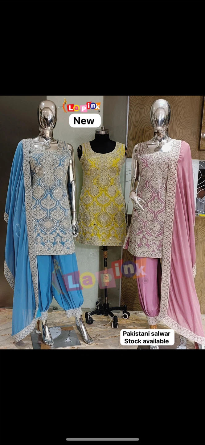 Pakistani Salwar Kameez Suit with Dupatta - photo 5