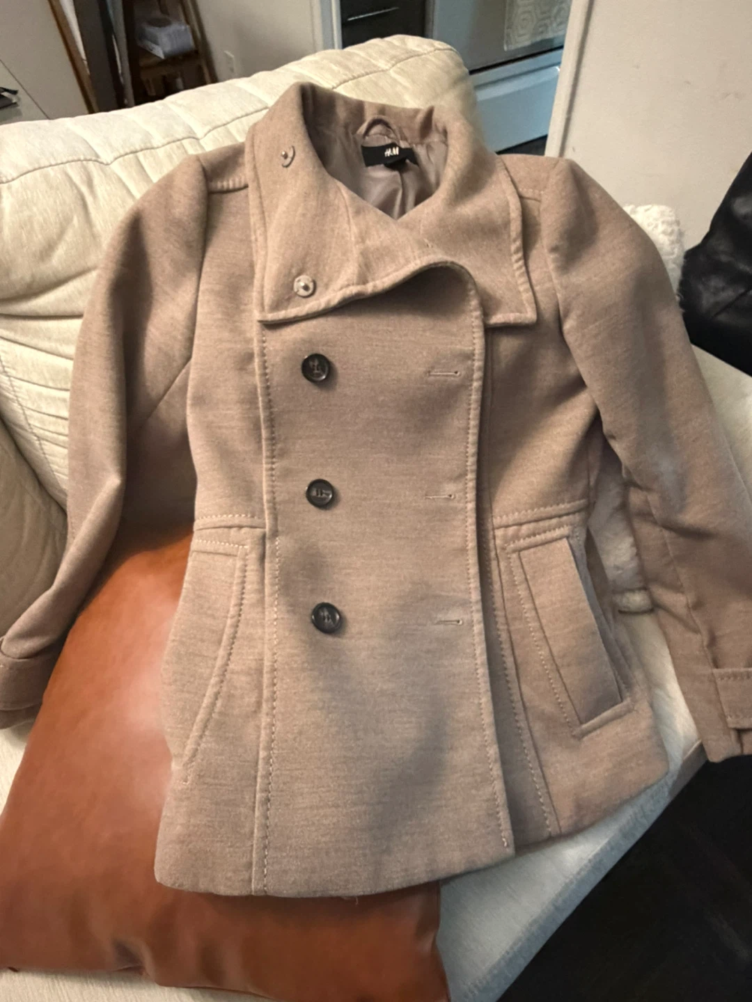 H&M Women's Pea Coat Size 8
