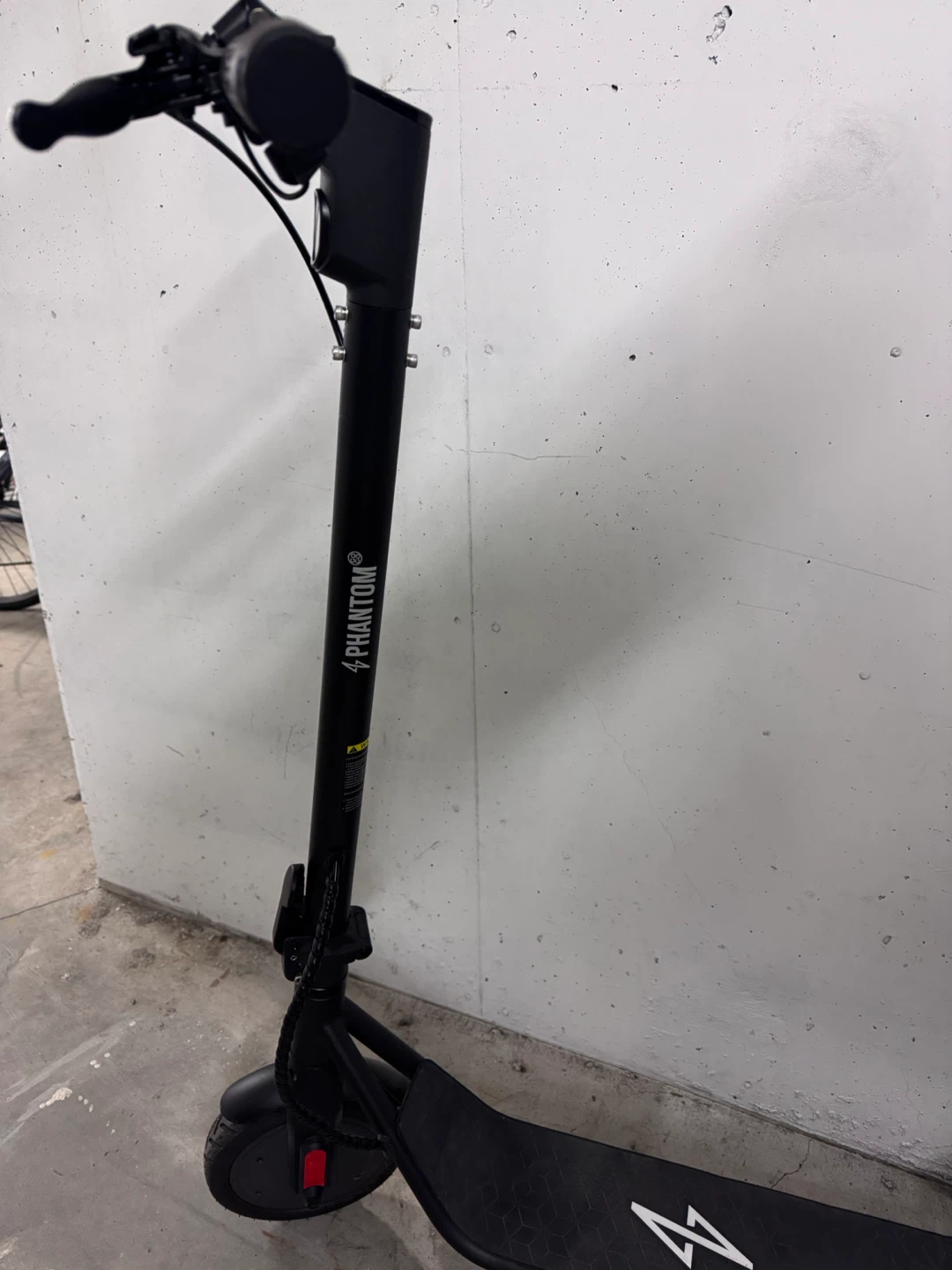 Black Phantom Electric Scooter - photo 2