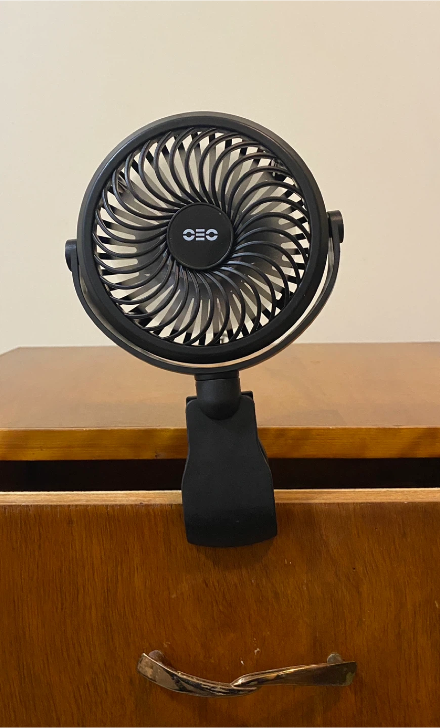 OEO Clip-On Fan – for Peloton, Desk and Bedside – New, Tested