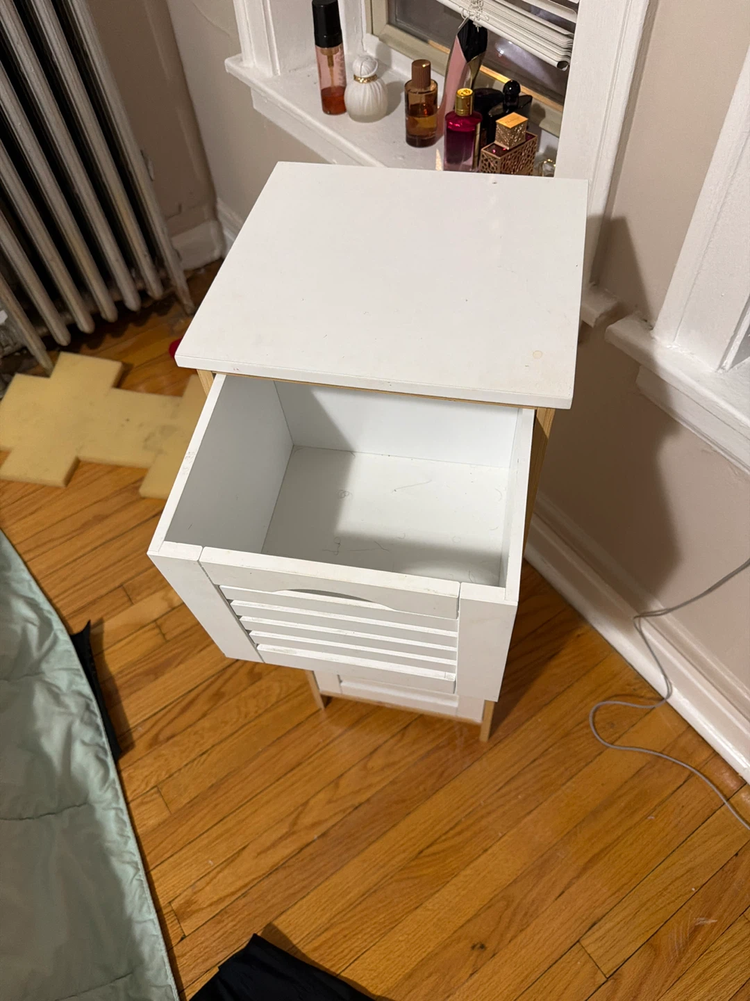 White 3-Drawer Storage Cabinet - photo 3