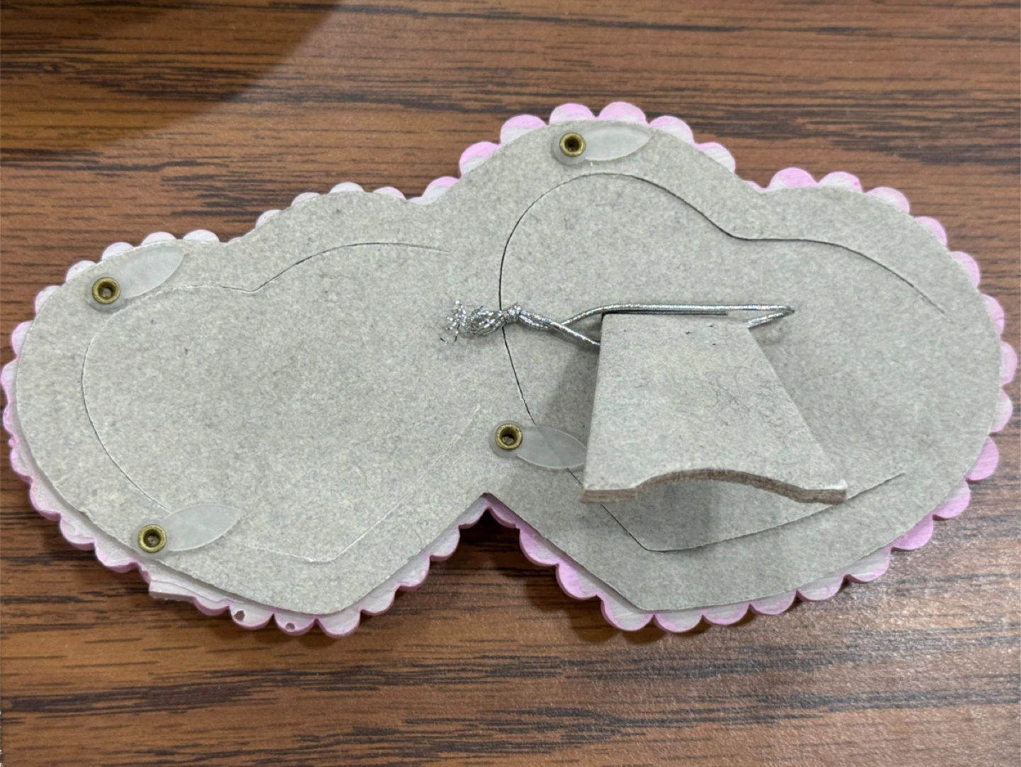 Pink Double Heart Photo Frame - photo 2