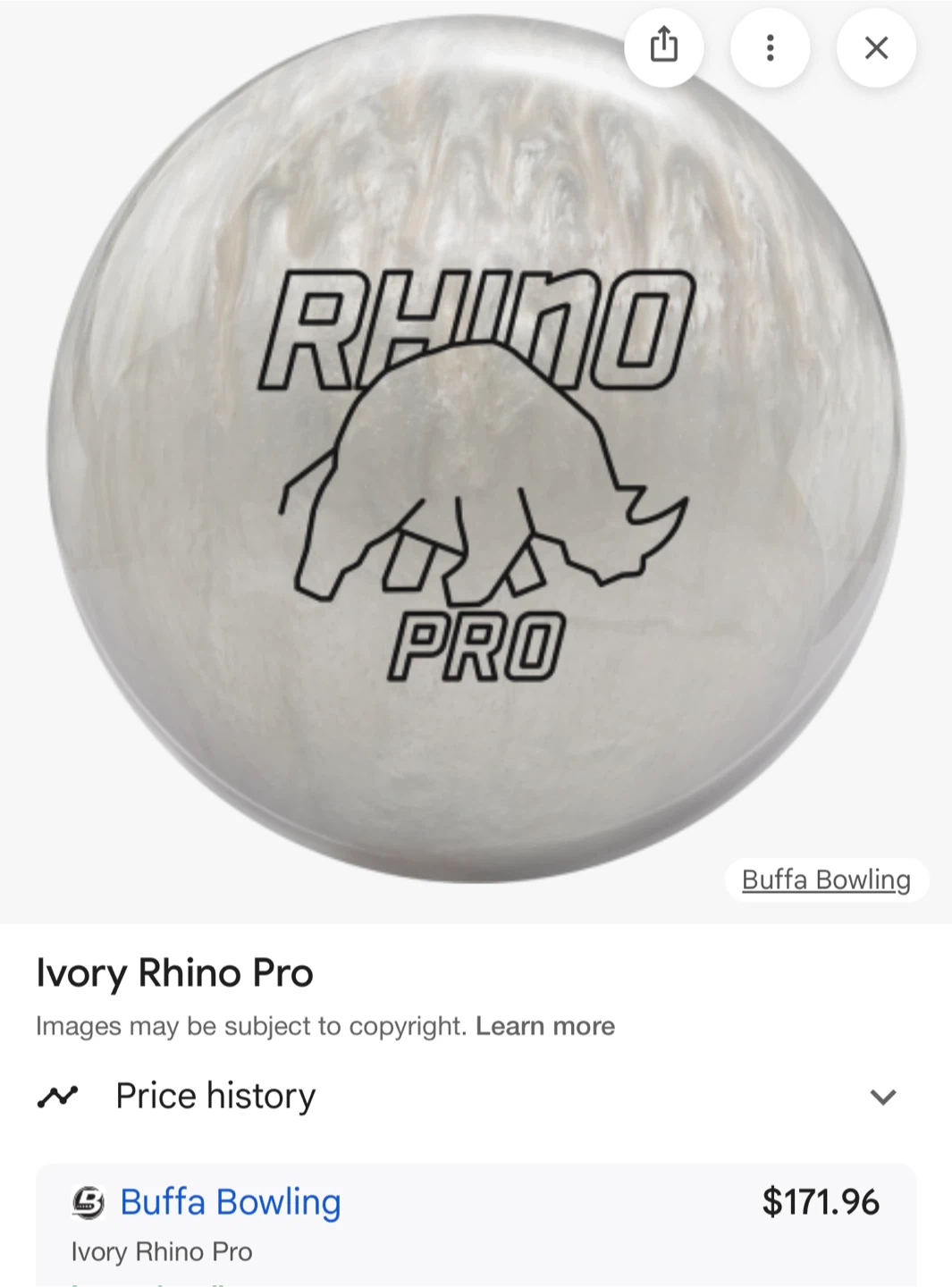 Brunswick Rhino Pro Bowling Ball - photo 4
